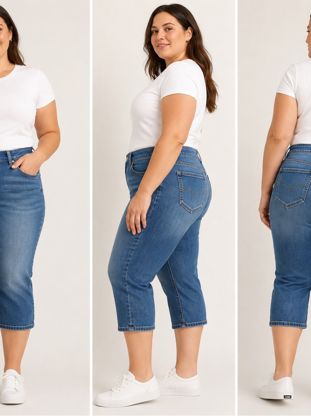 Rides by Lee Crop Women's Jeans size: 32